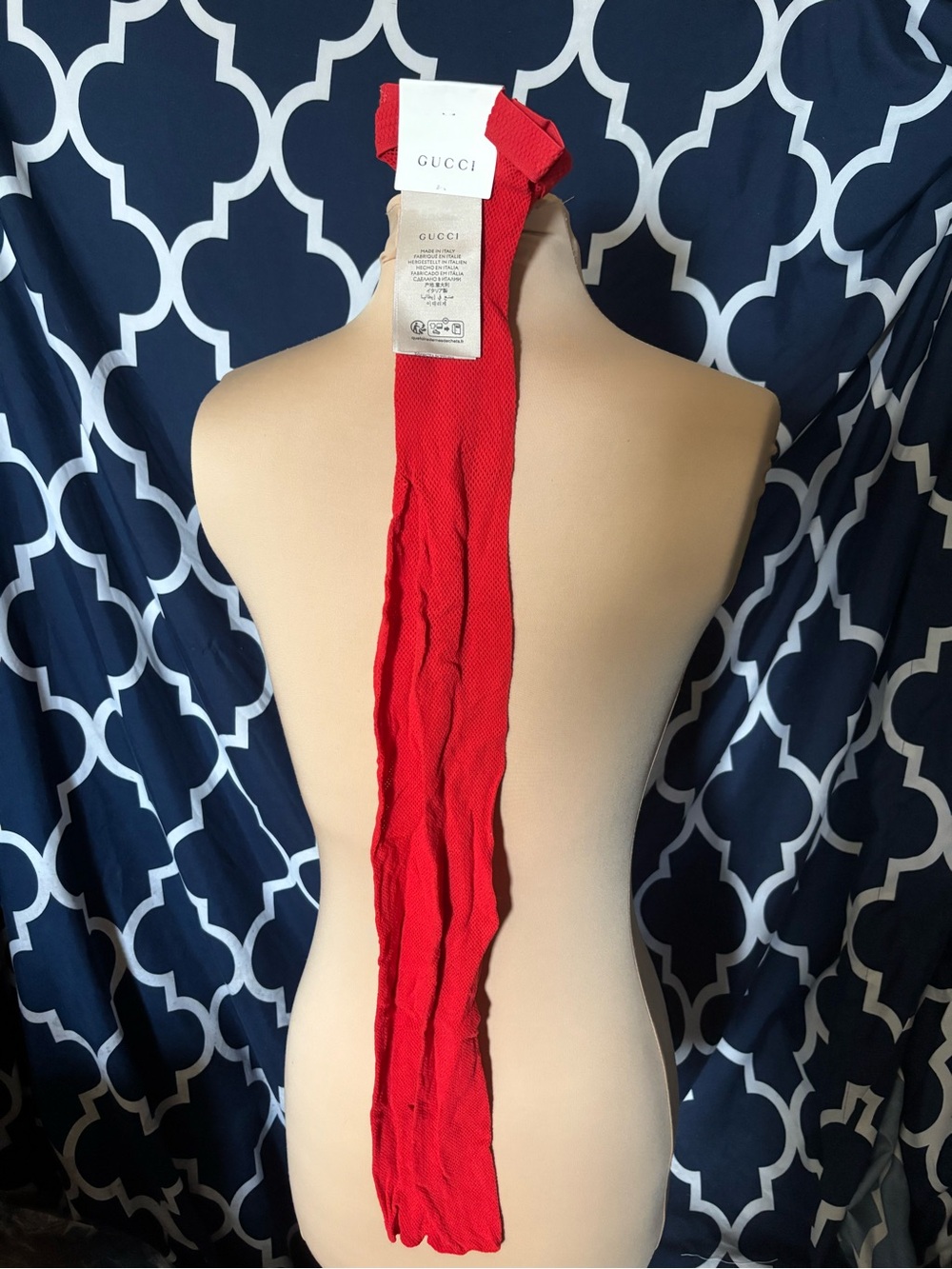 Gucci Women's Tights New Bay Red Medium